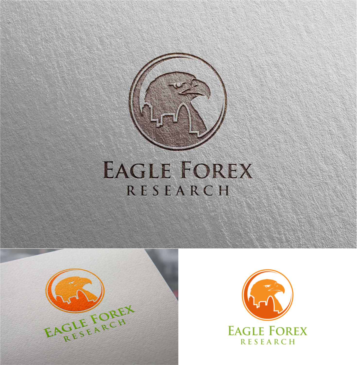 Logo Design by Ark4 for EAGLE FOREX RESEARCH LTD. | Design #9205557