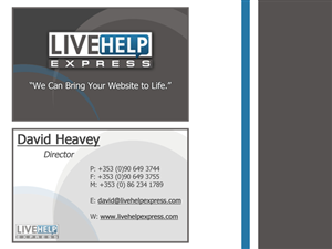 Business Card Design by Eddie Graham, Jr. for Heavey Architects Ltd. | Design: #406456