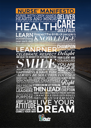 MindFit Nurses' Manifesto | Poster Design by Marq