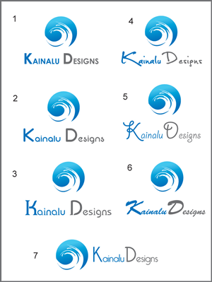Diseño de Logo por whitepaper para Kainalu Designs | Diseño: #2033939