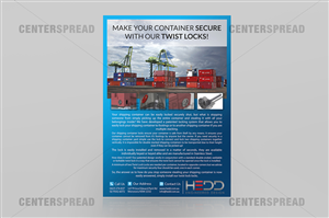 Broschüren-Design von CENTERSPREAD für Container Hoardings | Design #2030627
