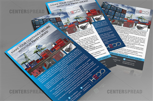 Brochure Design by CENTERSPREAD for Container Hoardings | Design: #2030662