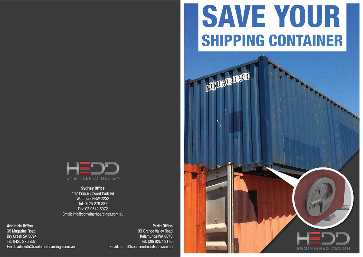 Brochure Design by Visualland for Container Hoardings | Design #2036877