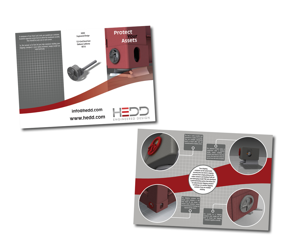 Brochure Design by Kings Bishop Design for Container Hoardings | Design #2028423