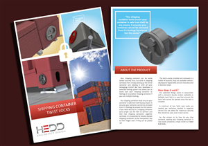Design de Brochure par Lukas Makau pour Container Hoardings | Design : #2021950