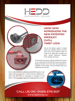Design de Brochure par Sbss pour Container Hoardings | Design : #2014651