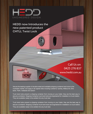 Brochure Design by Sbss for Container Hoardings | Design: #2014851