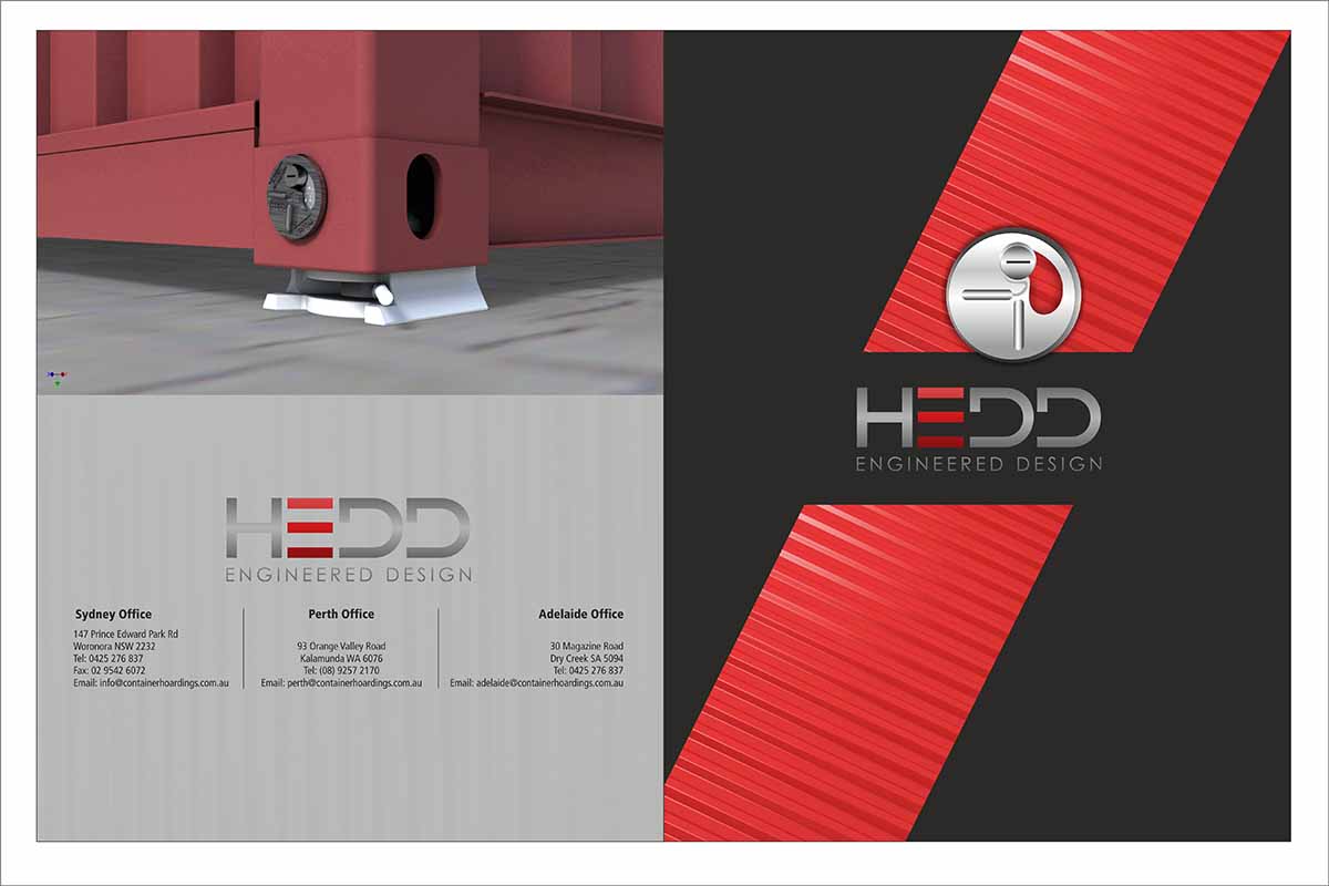 Brochure Design by dkthedon for Container Hoardings | Design #2039071
