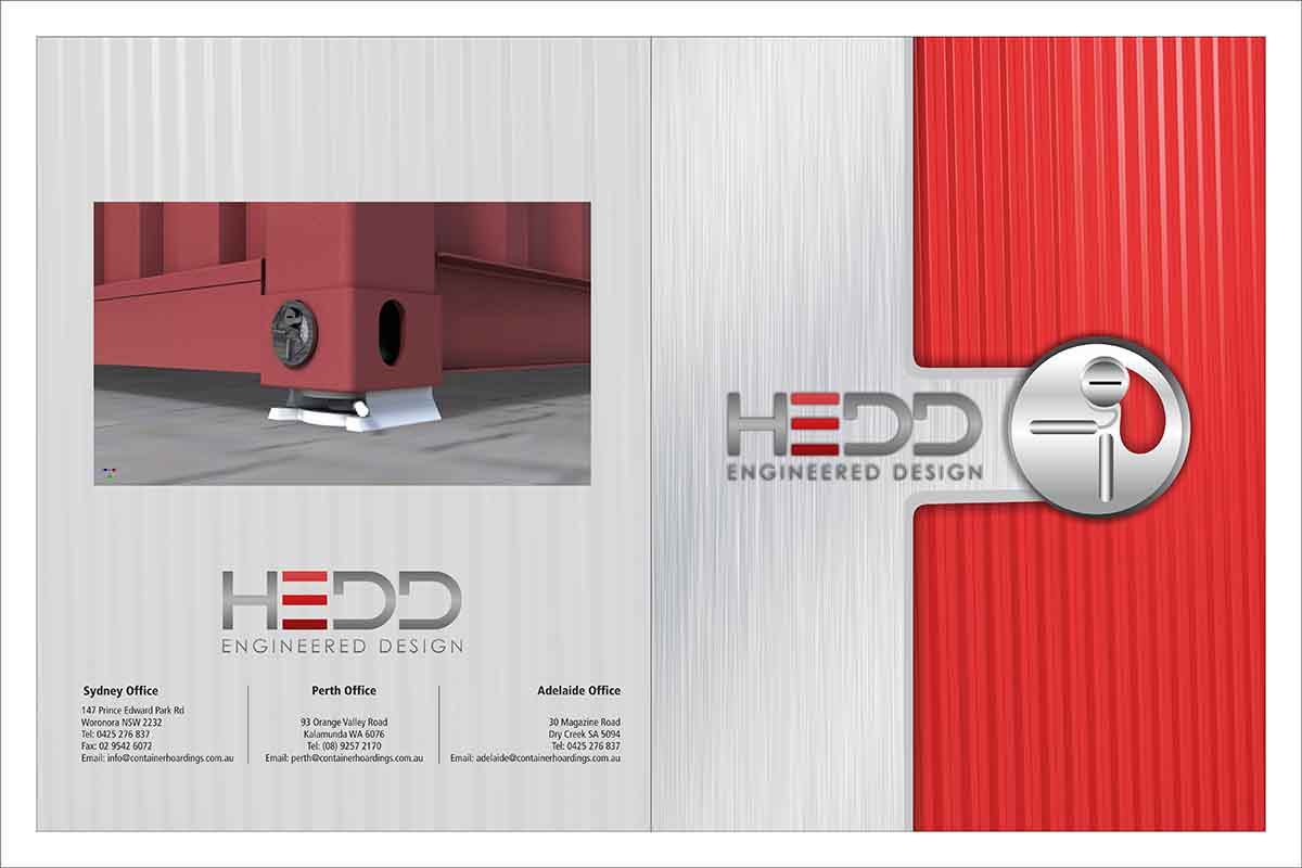 Brochure Design by dkthedon for Container Hoardings | Design #2039074