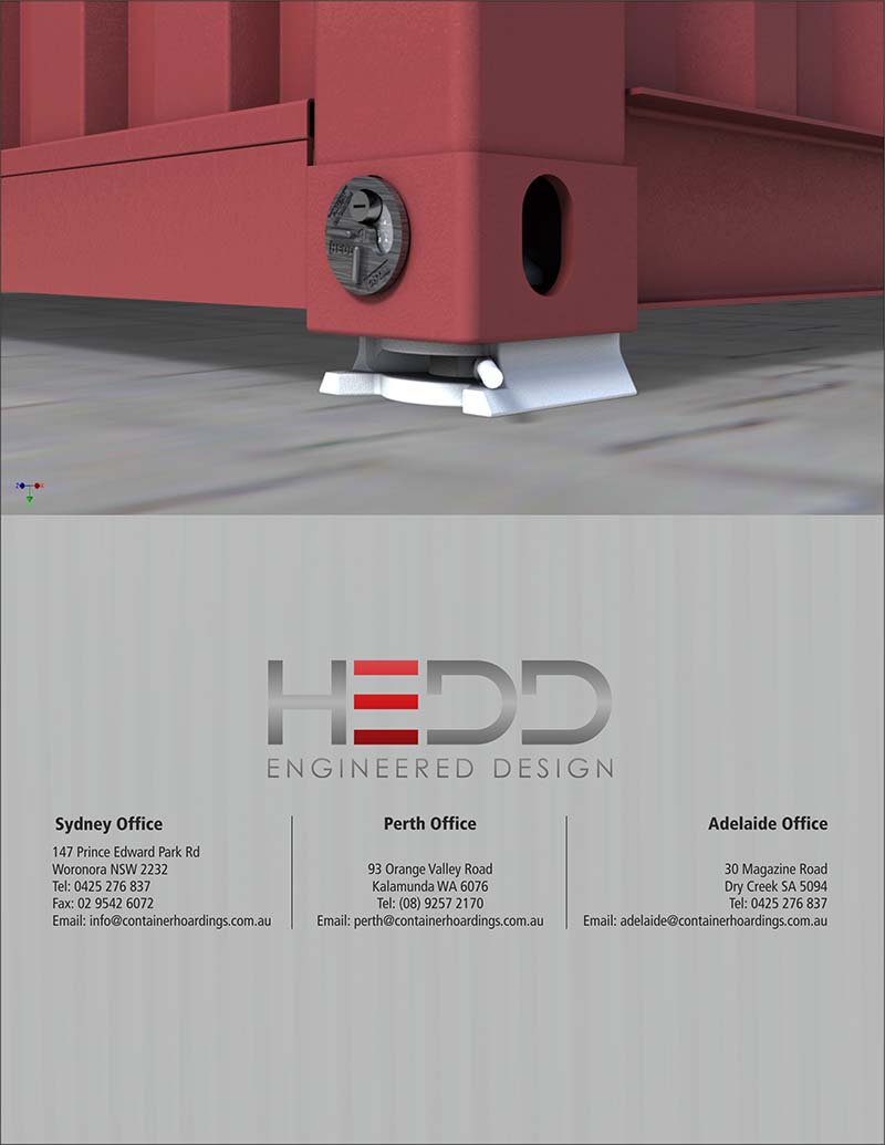 Brochure Design by dkthedon for Container Hoardings | Design #2039084