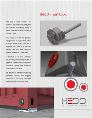 Design de Brochure par dkthedon pour Container Hoardings | Design : #2039090