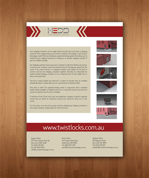 Design de Brochure par netbill00 pour Container Hoardings | Design : #2027540
