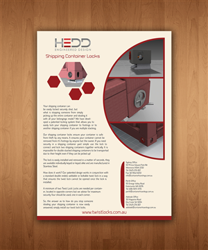 Design de Brochure par netbill00 pour Container Hoardings | Design : #2032166