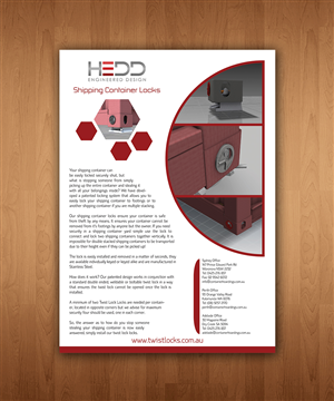 Design de Brochure par netbill00 pour Container Hoardings | Design : #2032184