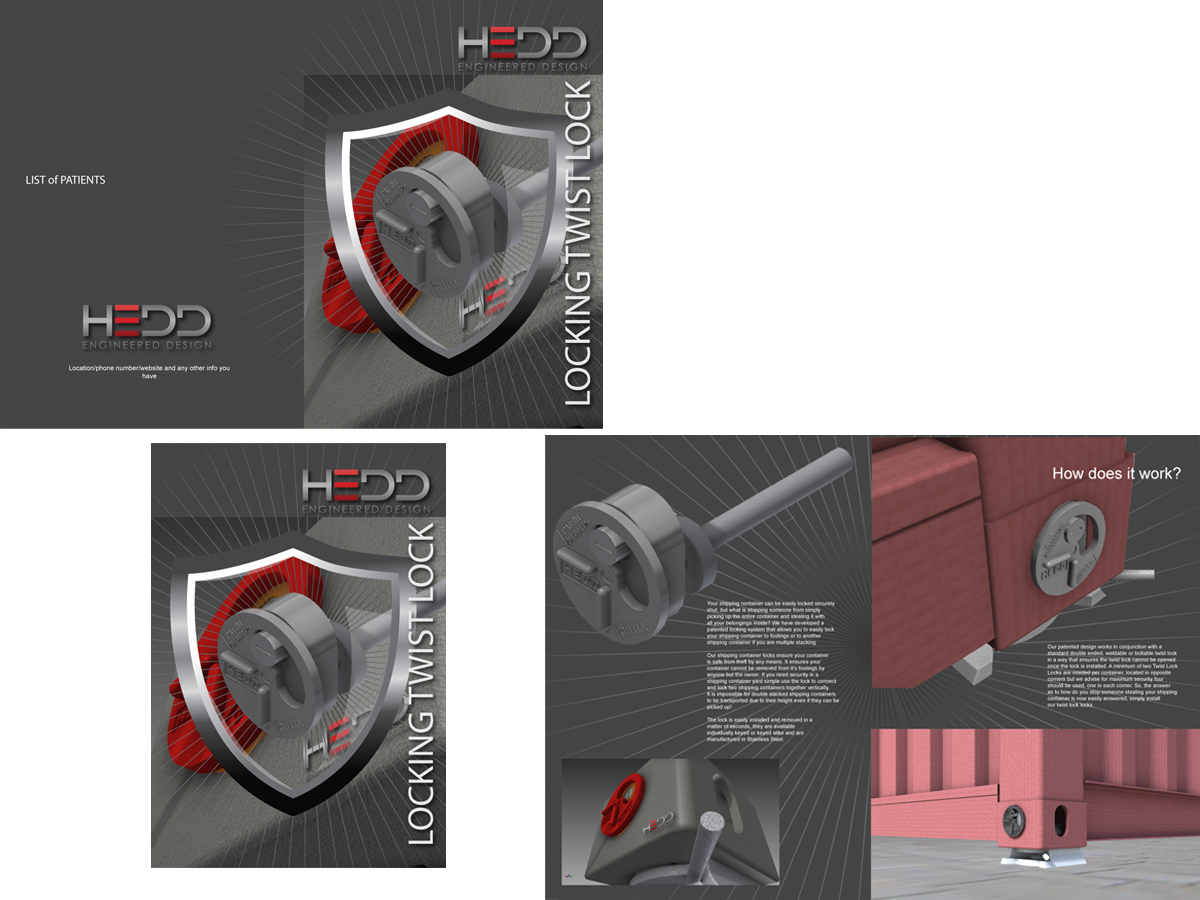 Design de Brochure par Soula Vetter pour Container Hoardings | Design #2015446
