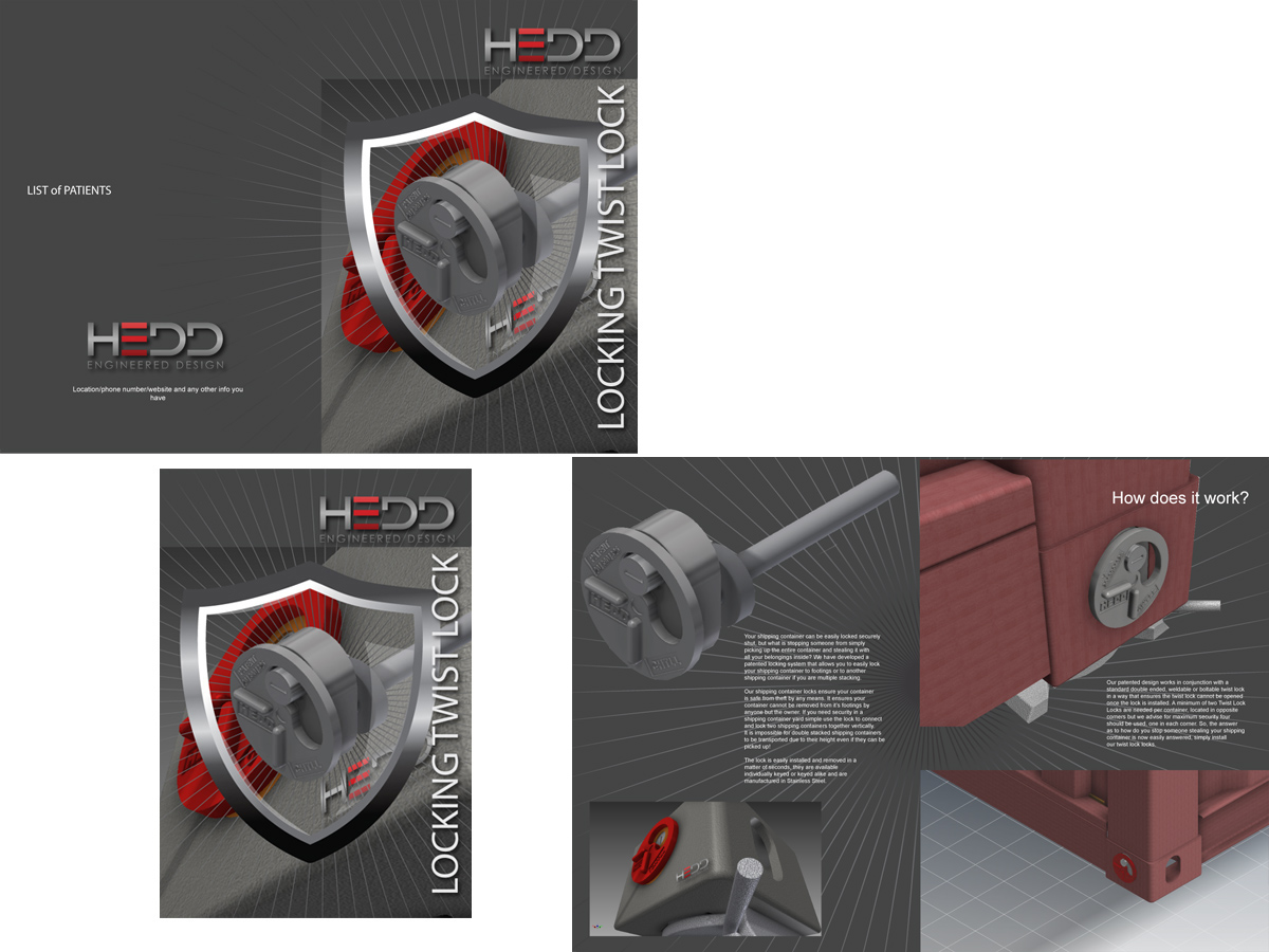 Design de Brochure par Soula Vetter pour Container Hoardings | Design #2019351