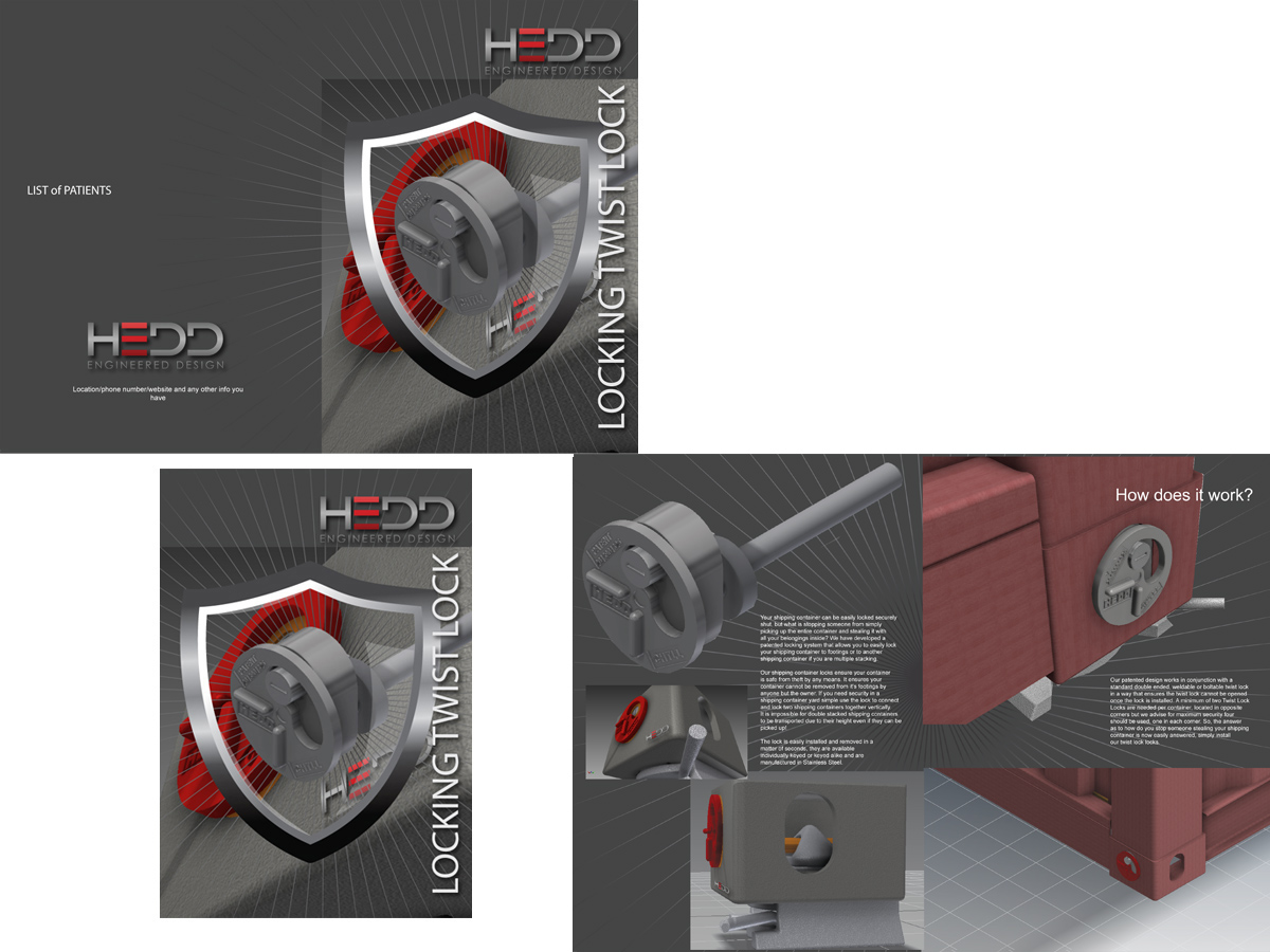 Design de Brochure par Soula Vetter pour Container Hoardings | Design #2019358