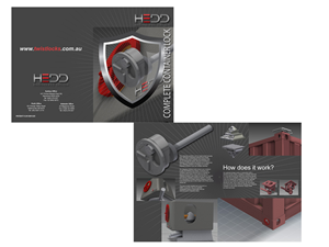 Brochure Design by Soula Vetter for Container Hoardings | Design: #2082616