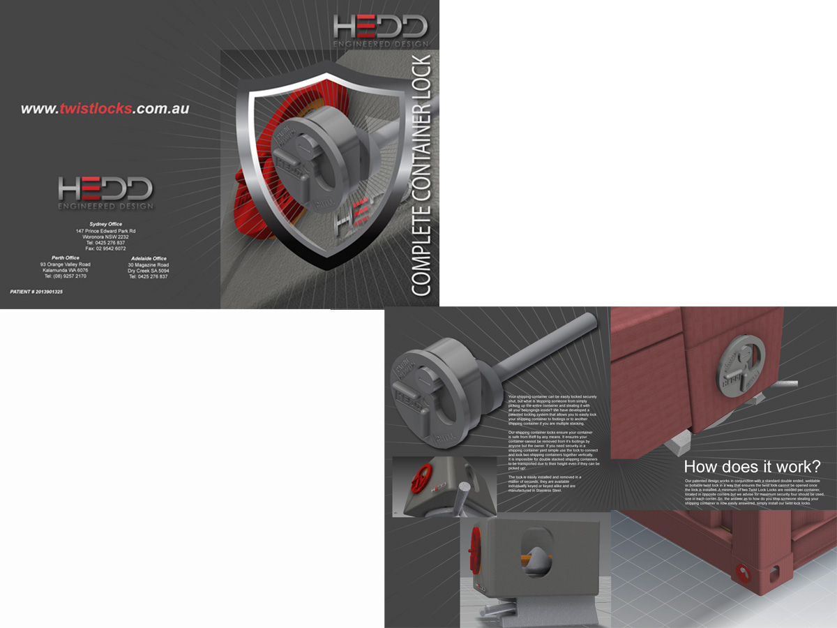 Design de Brochure par Soula Vetter pour Container Hoardings | Design #2105135