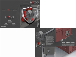 Locking Twist Lock Brochure | Brochure Design by Soula Vetter