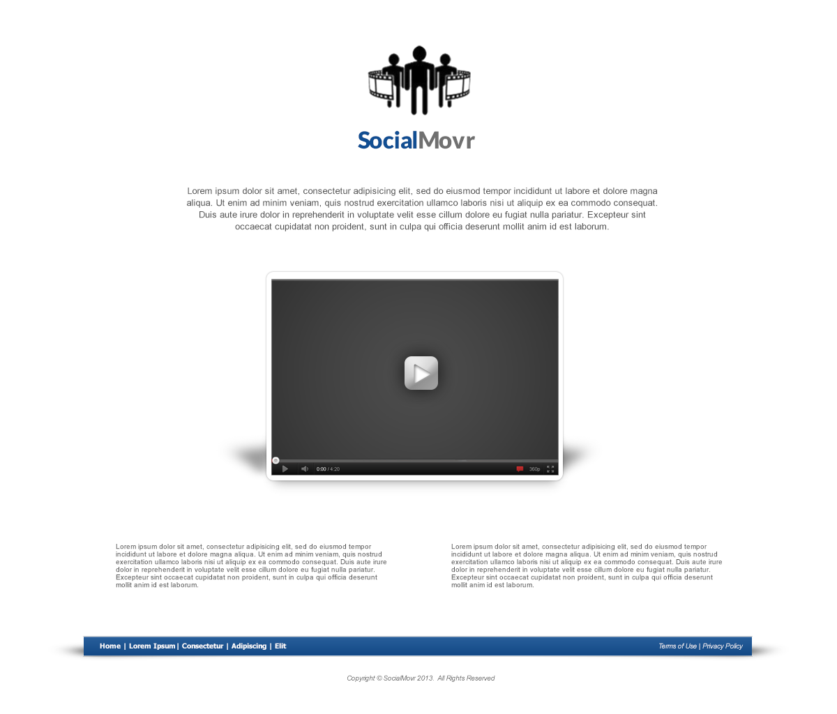Landing Page-Design von an3 für Kyklos Entertainment Srl | Design #2112227