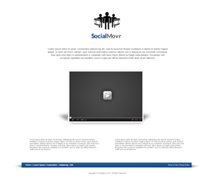Landing Page Design by an3 for Kyklos Entertainment Srl | Design #2112227