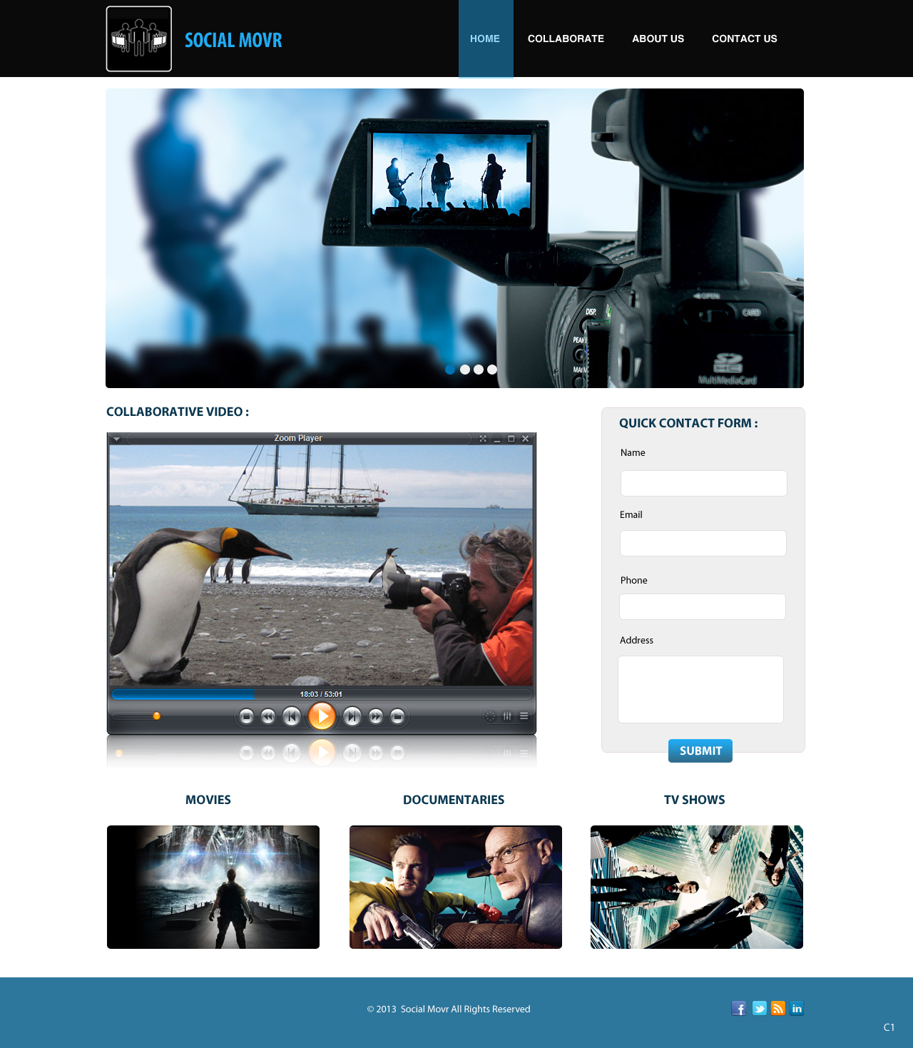 Landing Page Design by pb for Kyklos Entertainment Srl | Design #2020958