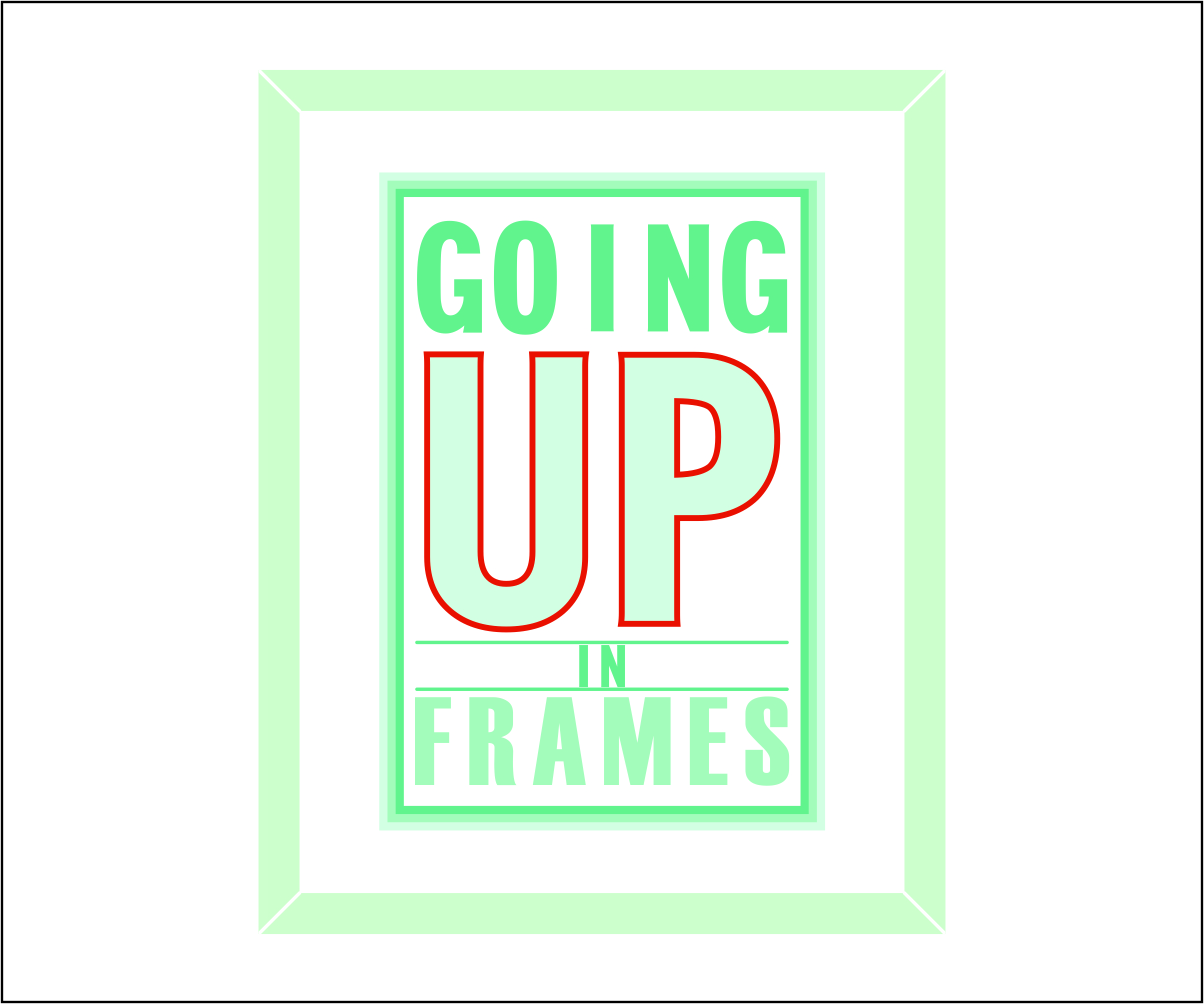 Logo Design by Marrak for Going up in Frames | Design #9339365
