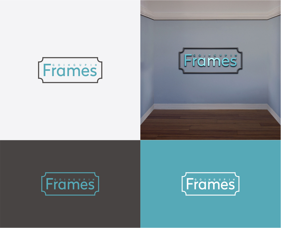 Logo Design by g234t_d4y for Going up in Frames | Design #9376037