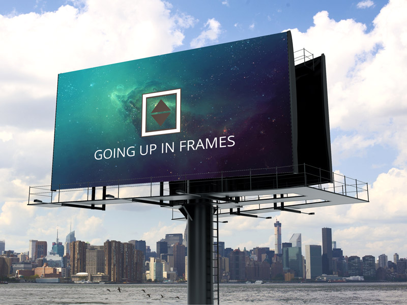 Logo Design by hrahman25091979 for Going up in Frames | Design #9339342