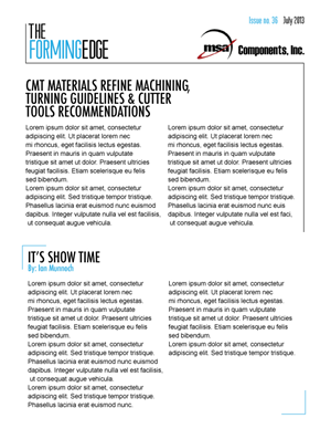 Newsletter-Design von llamagoose für dieses Projekt | Design: #2054810