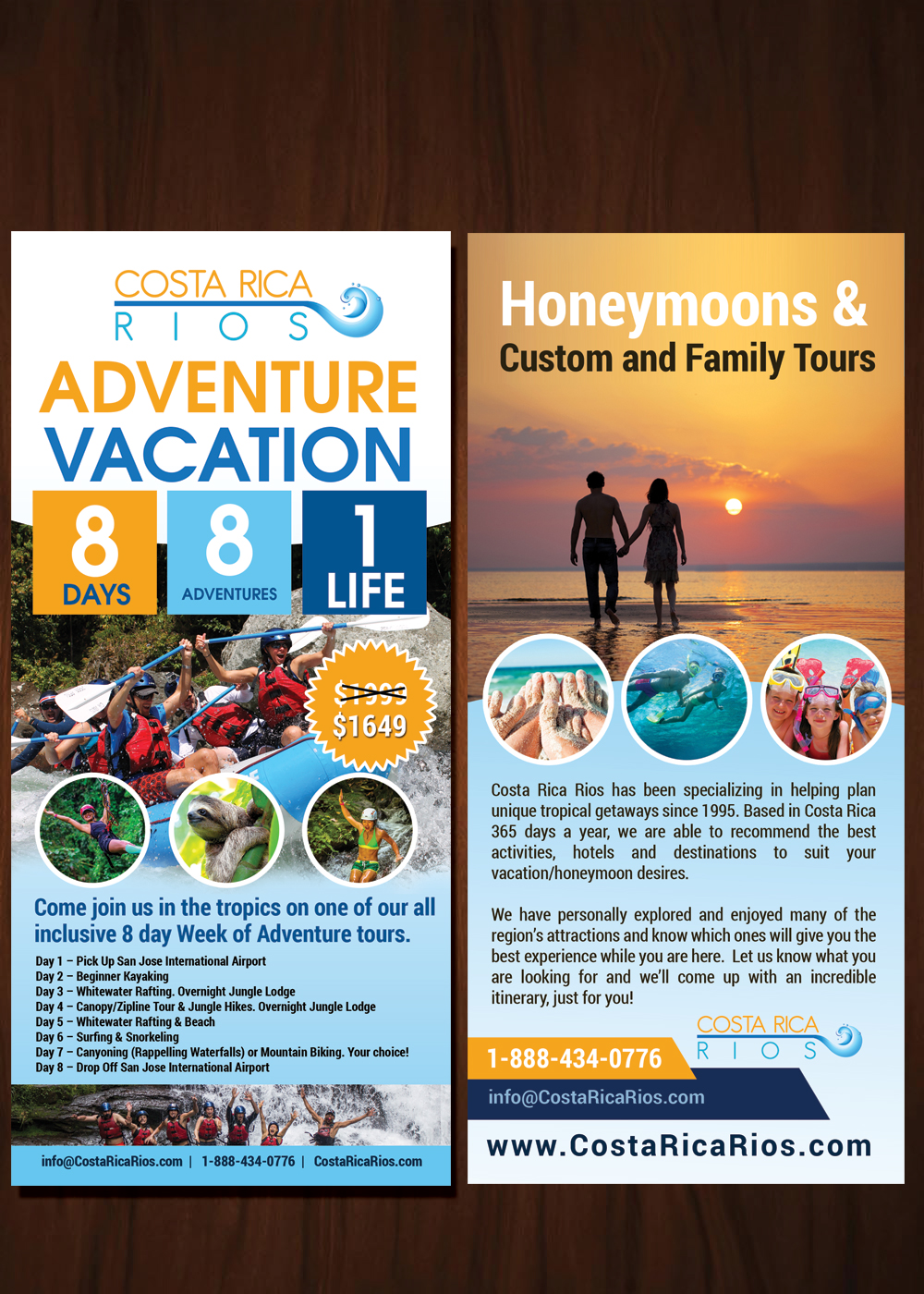 Flyer Design by uk for Costa Rica Rios | Design #9231212