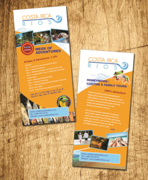 Flyer Design by Unique Styles for Costa Rica Rios | Design #9194408