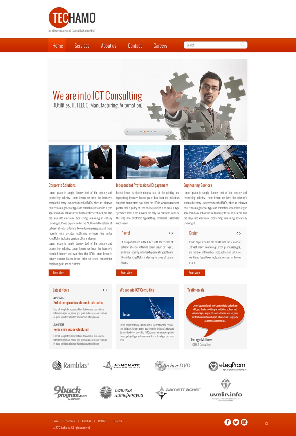 Web Design par pb pour Techamo Pty Ltd | Design #2015759
