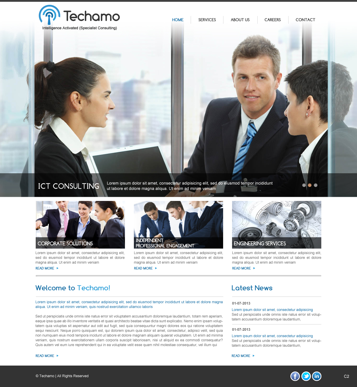 Web Design par pb pour Techamo Pty Ltd | Design #2015766