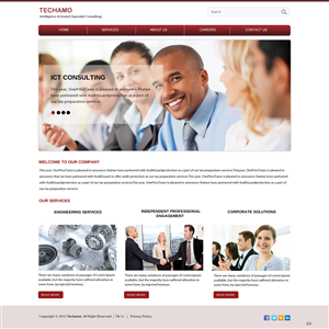 Web Design by pb for Techamo Pty Ltd | Design: #2020990