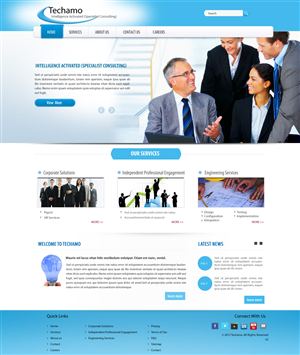 Web Design by pb for Techamo Pty Ltd | Design: #2021004