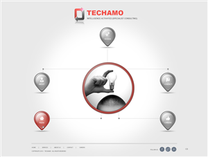 Web Design by pb for Techamo Pty Ltd | Design: #2066840