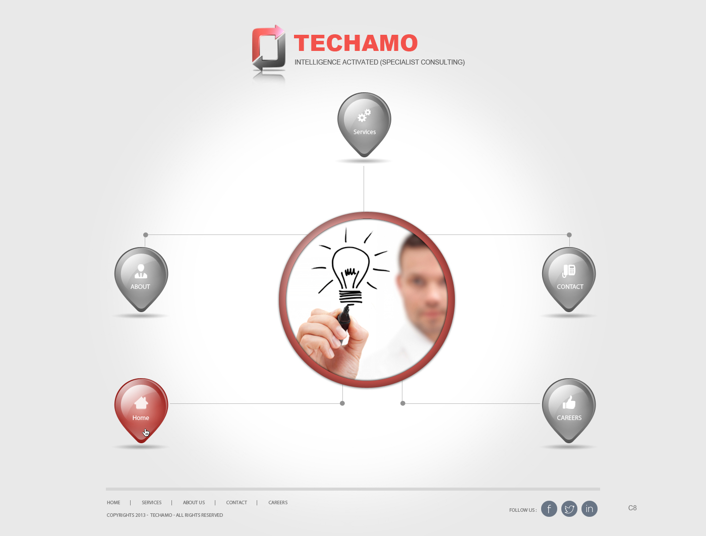 Web Design by pb for Techamo Pty Ltd | Design #2066850