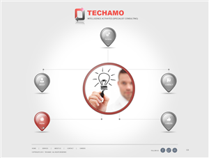 Web Design by pb for Techamo Pty Ltd | Design: #2066850