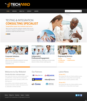 Web Design by pb for Techamo Pty Ltd | Design: #2162811