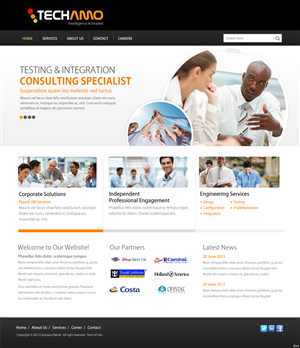 Web Design by pb for Techamo Pty Ltd | Design: #2166455