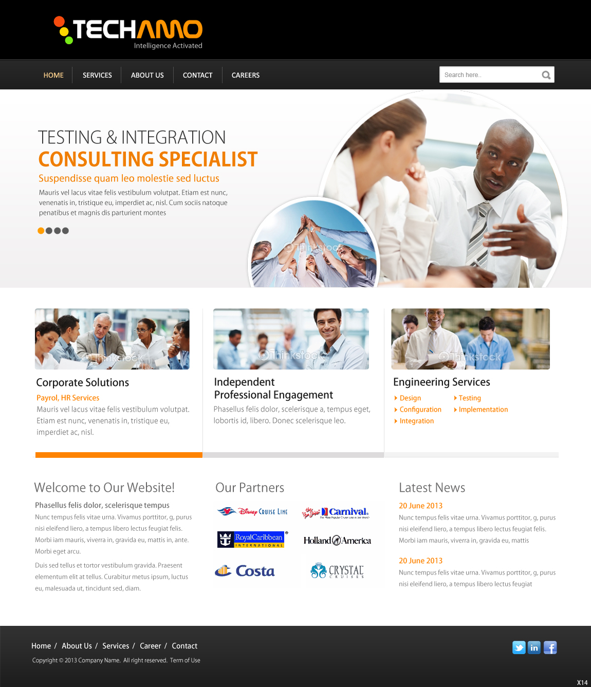 Diseño Web por pb para Techamo Pty Ltd | Diseño #2166465