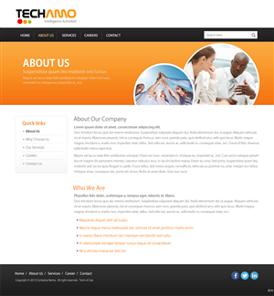 Web Design by pb for Techamo Pty Ltd | Design: #2172079