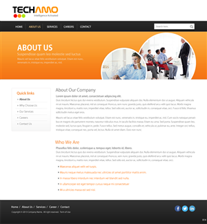 Web Design by pb for Techamo Pty Ltd | Design: #2186335