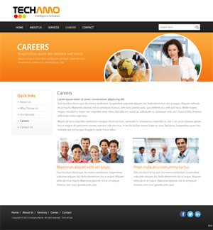 Web Design by pb for Techamo Pty Ltd | Design: #2194900