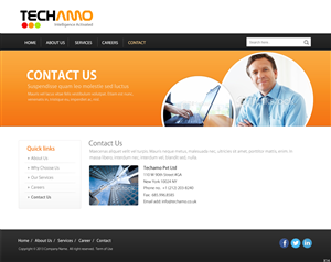 Web Design by pb for Techamo Pty Ltd | Design: #2194901