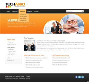 Web Design by pb for Techamo Pty Ltd | Design: #2199525
