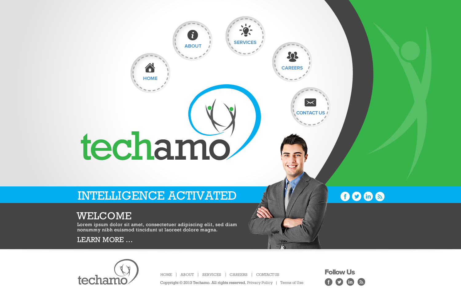 Web Design par TechWise pour Techamo Pty Ltd | Design #2088144
