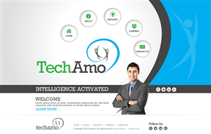 Web Design by TechWise for Techamo Pty Ltd | Design: #2088147